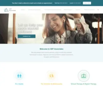 Cbtassociates.com(Cognitive Behavioral Therapy in Toronto) Screenshot