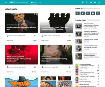CBtcognitivebehavioraltherapy.com(Psychotherapy and Methods) Screenshot