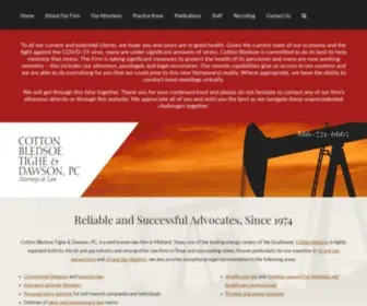 CBTD.com(Midland Texas Oil Gas Attorneys) Screenshot