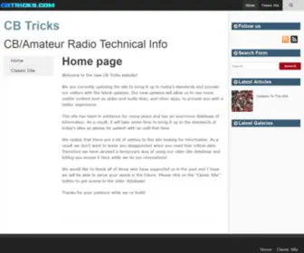 CBtricks.com(Welcome) Screenshot