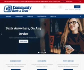 CBtwaco.bank(Community Bank and Trust) Screenshot