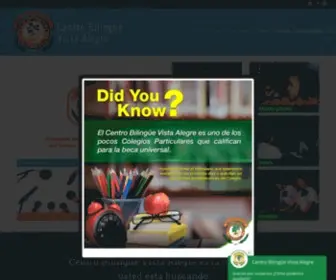 Cbva.edu.pa(Centro Bilingüe Vista Alegre) Screenshot