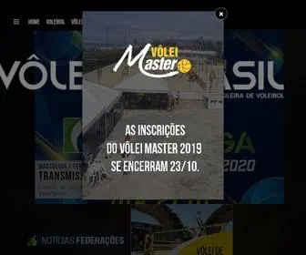 CBV.com.br(Confederação Brasileira de Voleibol) Screenshot