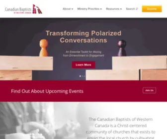 CBWC.ca(Canadian Baptists of Western Canada) Screenshot