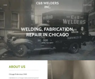 Cbweldersinc.com(C&B Welders Inc) Screenshot