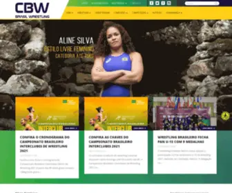 CBW.org.br(Confederação Brasileira de Wrestling CBW) Screenshot