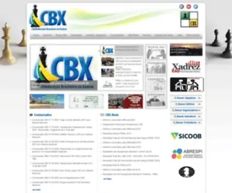 CBX.org.br(Confederação Brasileira de Xadrez) Screenshot