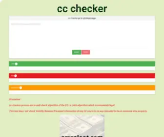 CC-Checker.ga(Cc-checker by Jadugar Jaggu) Screenshot