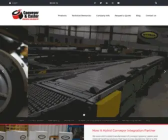 CC-Efi.com(High-Quality Caster Wheels & Conveyor Systems) Screenshot