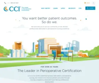 CC-Institute.org(Competency & Credentialing Institute) Screenshot