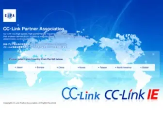 CC-Link.org(CC-Link Partner Association, CLPA) Screenshot