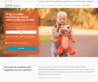 CC-Tdi.org(Make all childhood cancer universally survivable) Screenshot