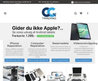 CC-Trading.dk(Brugt iPhone & iPad samt reparation af mobil) Screenshot