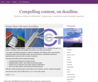 CC-Tunlimited.com(Cathy Chatfield Taylor) Screenshot