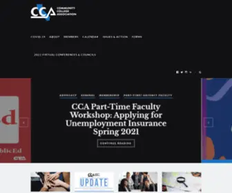 CCA4ME.org(Building Colleges Our Communities Deserve) Screenshot