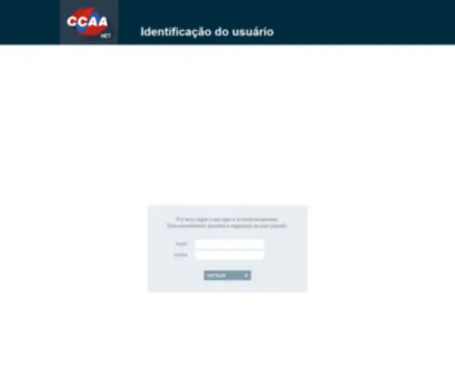 CCaanet.com.br(CCAANET) Screenshot