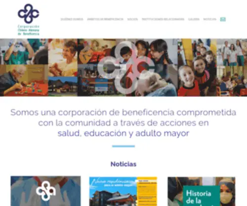 CCab.cl(Corporación Chileno) Screenshot