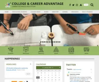 CCadvantage.org(College and Career Advantage) Screenshot