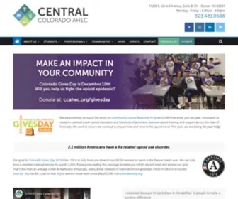 CCahec.org(Area Health Education Center) Screenshot