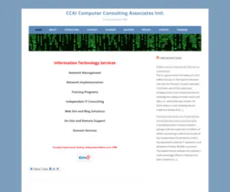 CCai.com(CCAI Computer Consulting Associates Intl) Screenshot