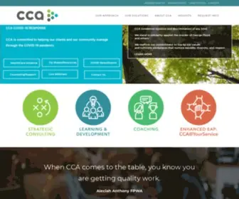 CCainc.com(Corporate Counseling Associates) Screenshot
