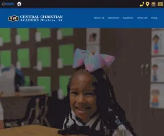 CCalions.org(CCA Central Christian Academy) Screenshot