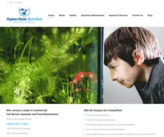 CCaquariumservice.com(New Jersey Aquarium Service Professionals) Screenshot