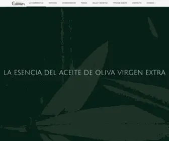 CCarmen.com(Aceites del Carmen) Screenshot