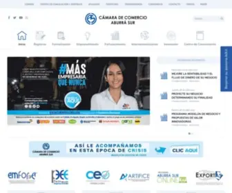 CCas.org.co(Cámara de Comercio Aburrá Sur) Screenshot