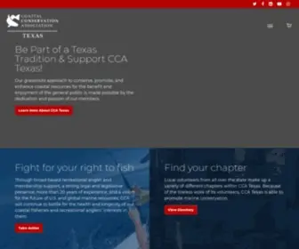 CCatexas.org(CCA Texas) Screenshot