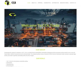 CCatrade.com(CCA Group Ltd) Screenshot
