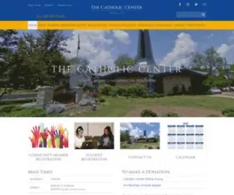 CCatuga.org(The Catholic Center at the University of Georgia) Screenshot