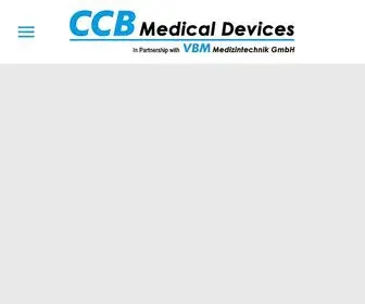 CCB-Medical.com(CCB Medical Devices Sdn Bhd) Screenshot