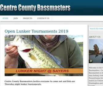 CCbassmasters.com(Centre County Bassmasters) Screenshot