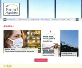 CCBC.fr(Informations et services de la communauté d'agglomération de GrandAngoulême) Screenshot