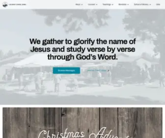 CCbend.com(Calvary Chapel Bend) Screenshot