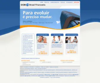 CCbfinanceira.com.br(CCB Brasil Financeira) Screenshot