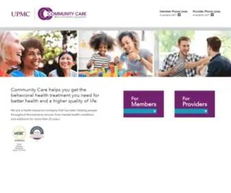 CCBH.com(Community Care) Screenshot