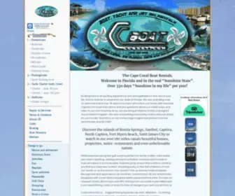 CCboat.com(Cape Coral Boat Rentals) Screenshot