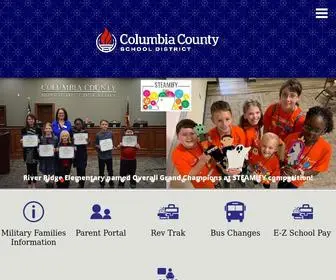 CCboe.net(Columbia County Schools serves students and) Screenshot