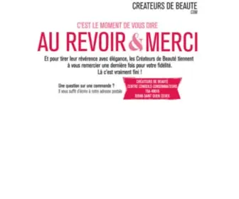 CCbparis.fr(Vente maquillage en ligne et produits de beauté) Screenshot