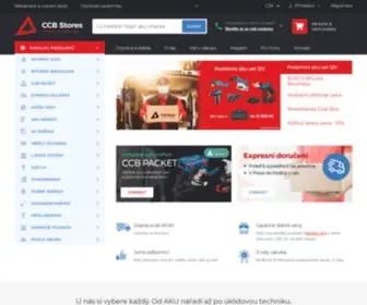 CCBStores.cz(CCB Stores) Screenshot