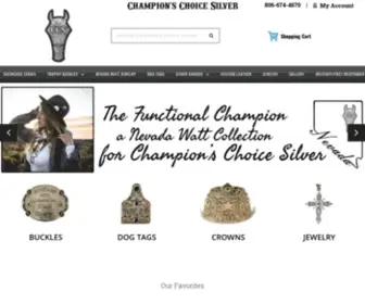 CCbuckles.com(Champion's Choice Silver) Screenshot