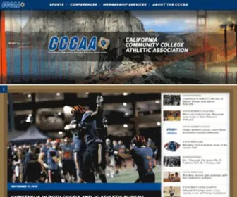 CCCaasports.org(CCCAA) Screenshot
