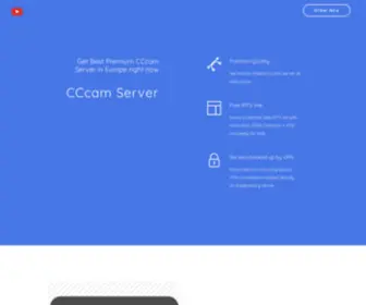 CCCam-Server.org(Cccam Servers & free Cardsharing servers) Screenshot