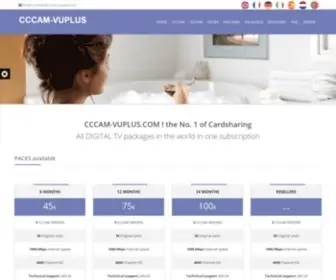 CCCam-Vuplus.com(The No. 1 of Cardsharing) Screenshot