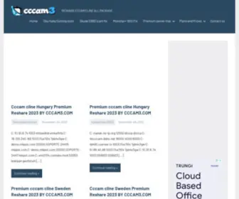 CCCam3.com(Clines 2021) Screenshot