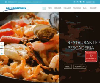 CCCamarones.com(C&C CAMARONES) Screenshot
