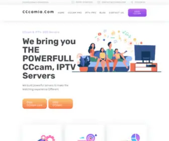 CCCamia.com(CCcam & IPTV Best Servers) Screenshot
