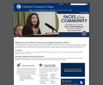 CCCCO.edu(California Community Colleges) Screenshot